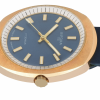 BIFORA "115" Gold Plated Gents´wristwatch with Blue  Dial