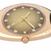 Screenshot 2025-10-01 at 12.37.58 BIFORA "115" Gents´ Gold Plated Wristwatch with Vertically Brushed Textured Brown-Gilt Graduated Dial