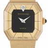 WITTNAUER "Genève" Ladies´Gold Plated Wristwatch with a Gilt & Black Jeweled Dial