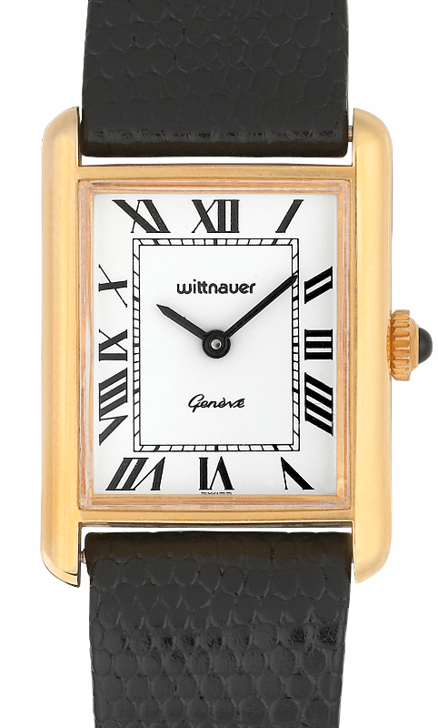 Screenshot 2025-10-07 at 14.45.01 WITTNAUER "Genève" Ladies´Gold Plated Wristwatch with White Dial and Roman Numerals