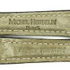Michel Herbelin - Green Shark Skin Padded Leather Strap "Safari" - 17mm with Buckle