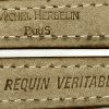 Michel Herbelin - Blue Shark Skin Padded Leather Strap - 13mm with Buckle